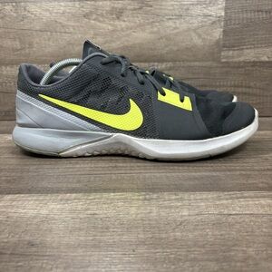 Nike FS Lite TR Gray Yellow Mens US Size 12 EUR 46 807113-003 Running Shoes